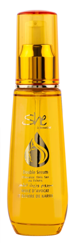 Double sérum Huile d'avocat et beurre de karité