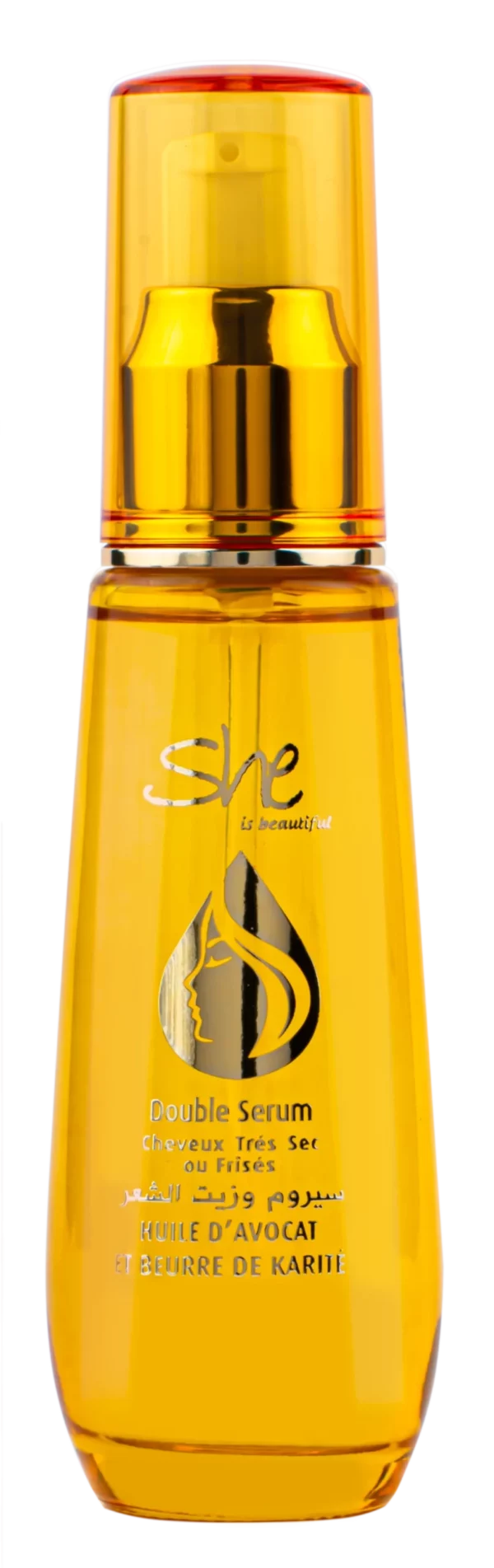 Double sérum Huile d'avocat et beurre de karité