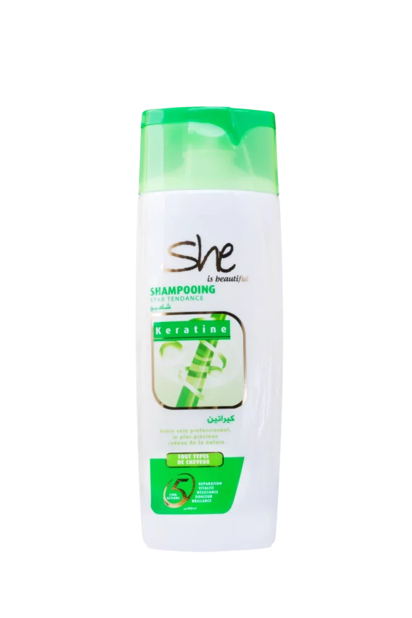 Shampooing kératine