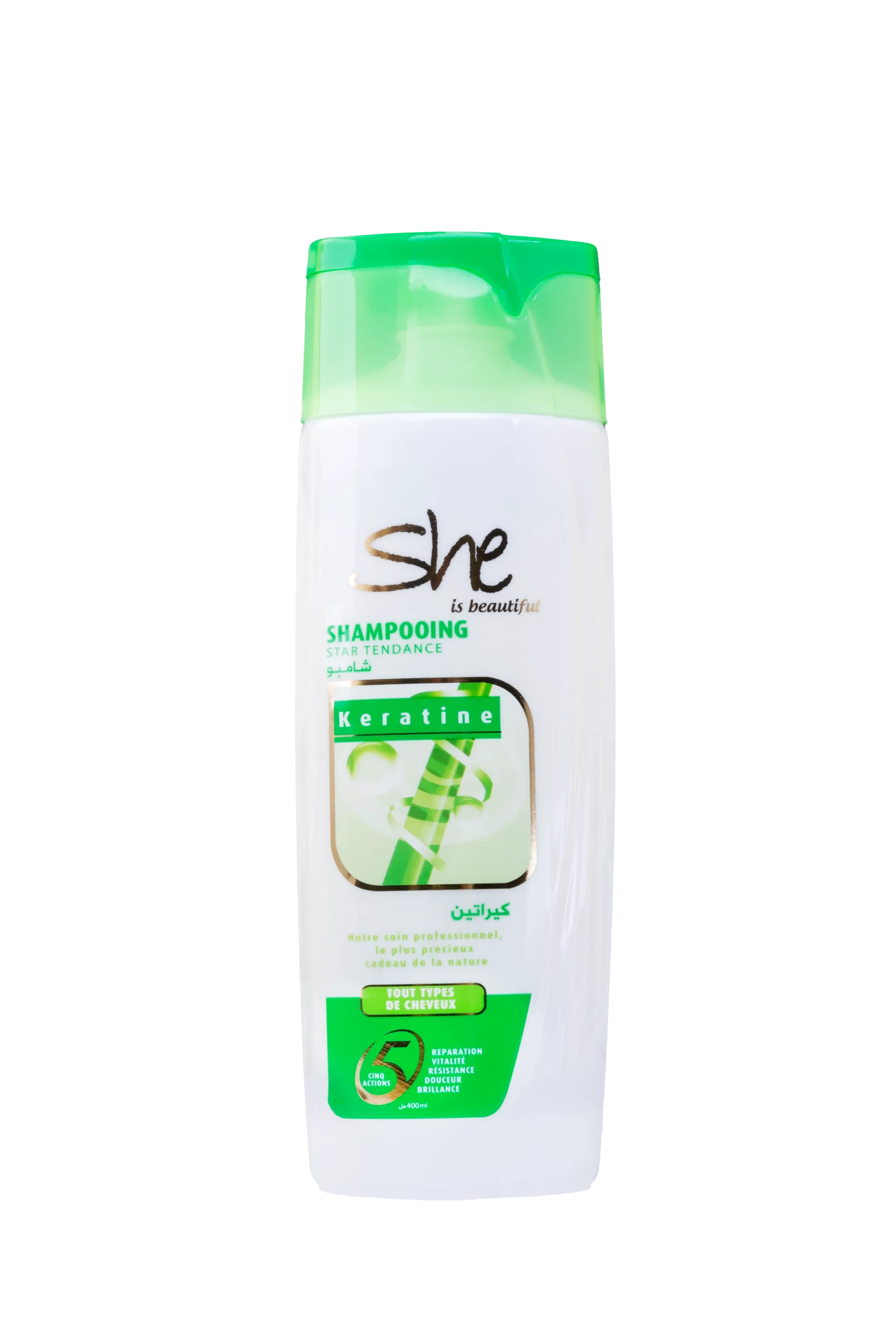 Shampooing kératine