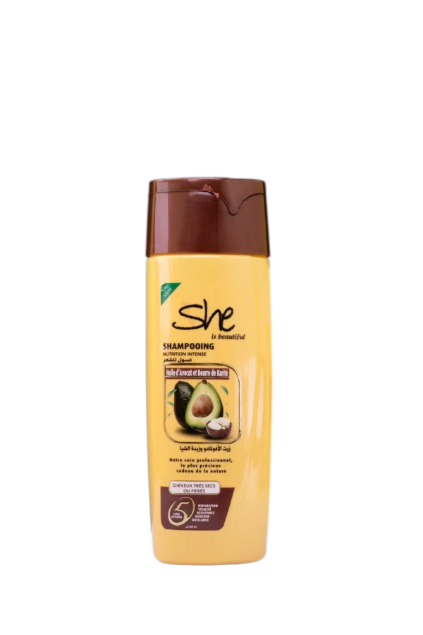 Shampooing Huile d'avocat et beurre de karité