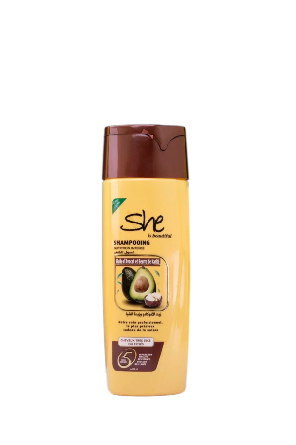 Shampooing Huile d'avocat et beurre de karité