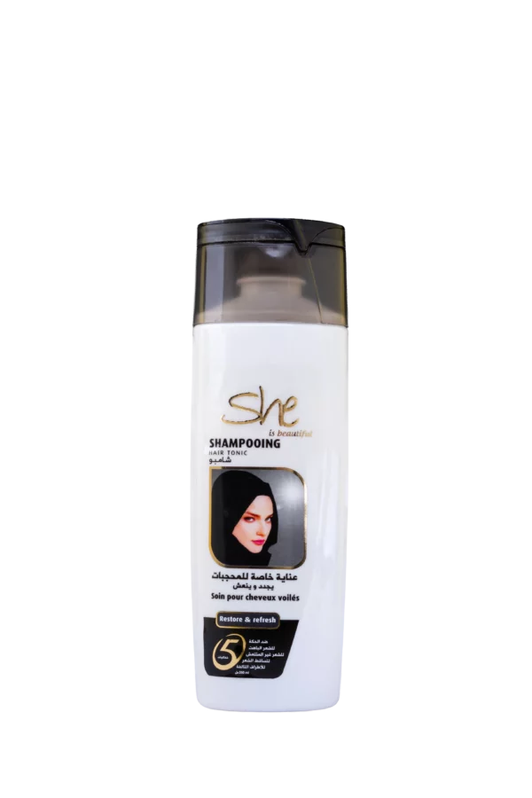 Shampooing soins pour cheveux voilés