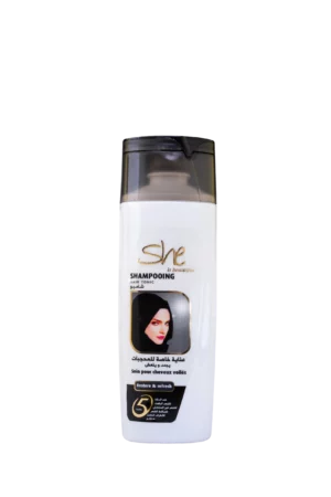 Shampooing soins pour cheveux voilés