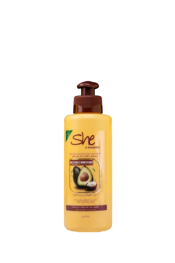 Crème Huile d'avocat et beurre de karité