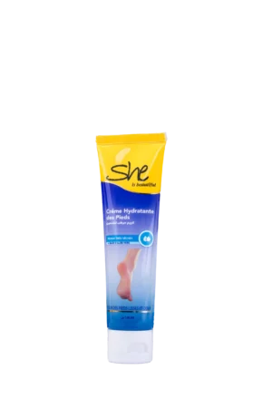 Crème hydratante des pieds