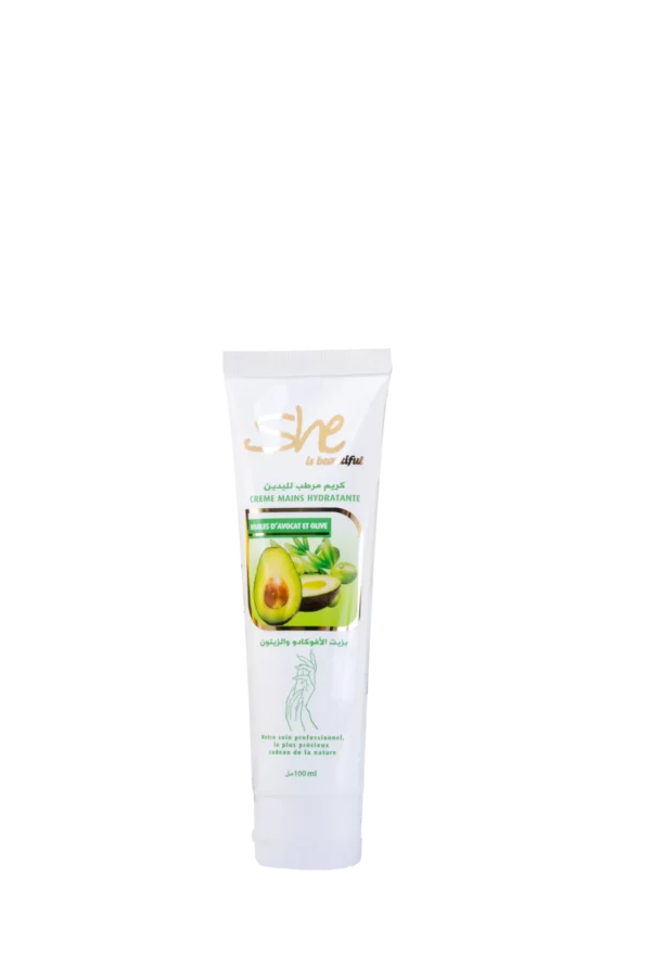 Crème mains hydratante huiles d'avocat et olive