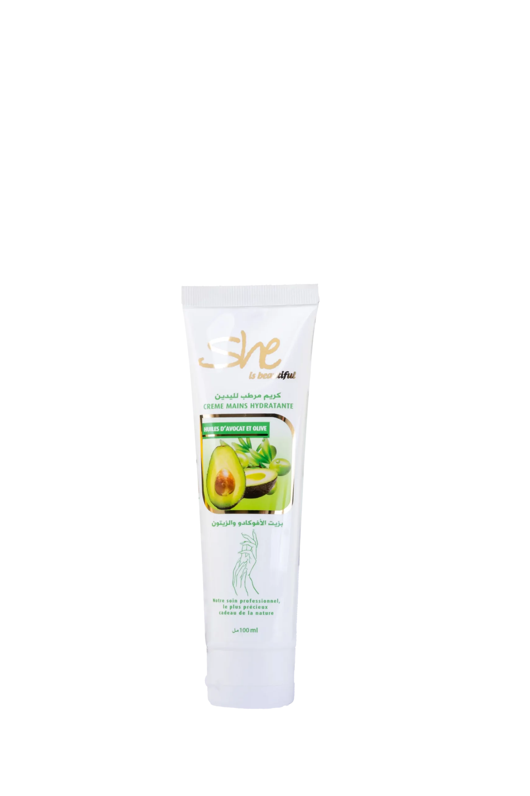 Crème mains hydratante Huiles d’avocat et olive