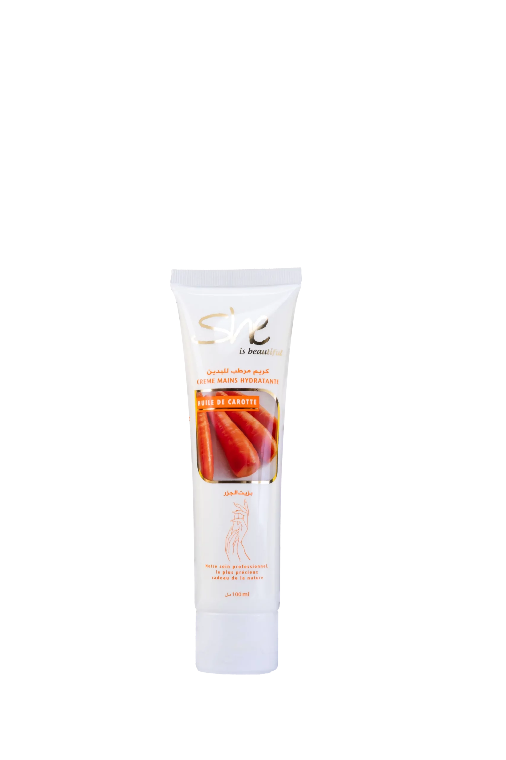 Crème mains hydratante huile de carotte