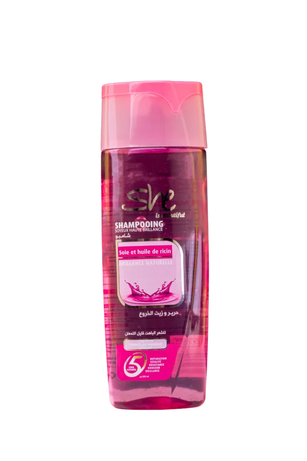 Shampooing Soie et huile de ricin