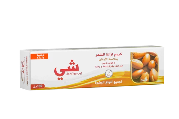 Crème dépilatoire à l'extrait d'Argan