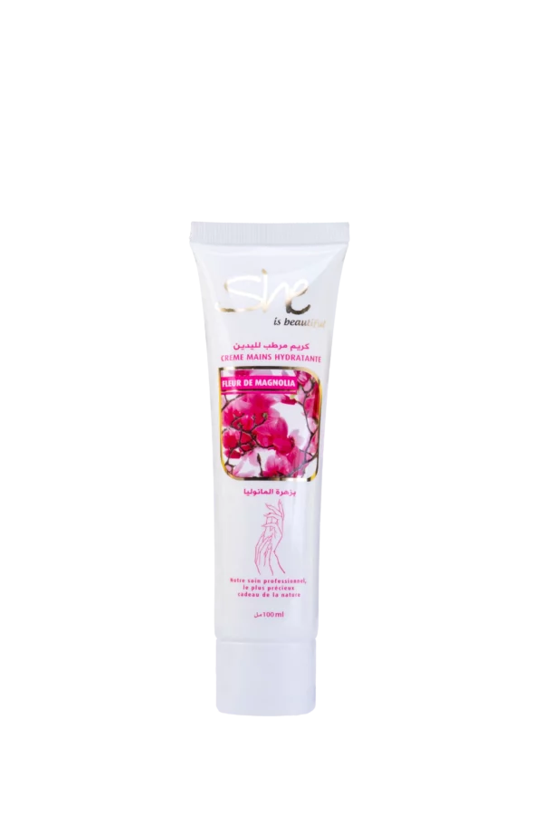 Crème mains hydratante fleur de mangnolia