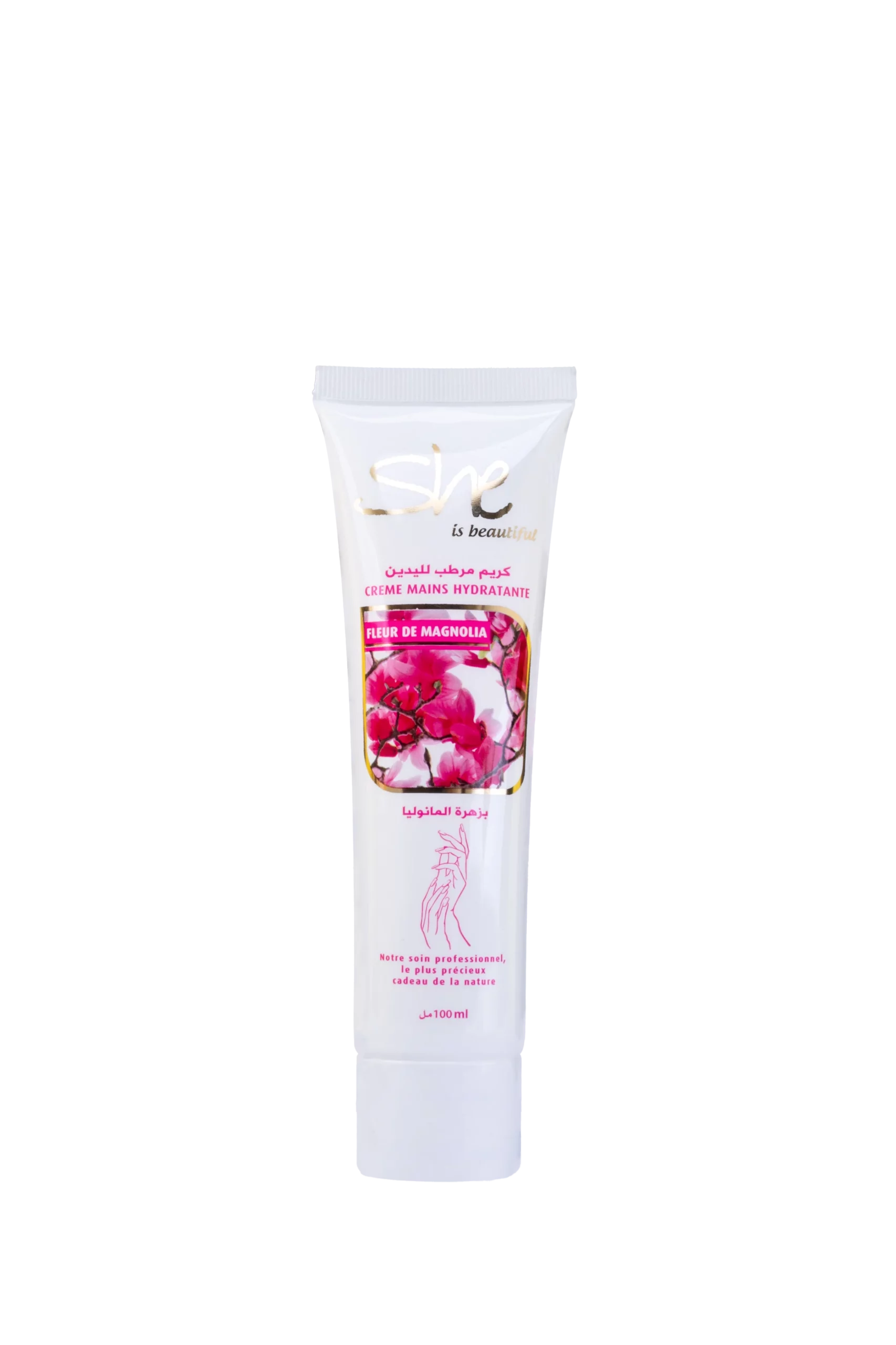 Crème mains hydratante Fleur de magnolia